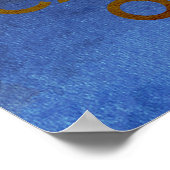 Ruhe bewahren und Poster tragen (Ecke)