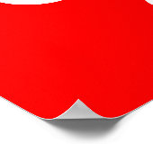 Ruhe bewahren und Poster tragen (Ecke)