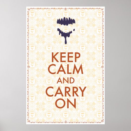 Ruhe bewahren und von Jason Lind weiterfahren Poster (Vorne)