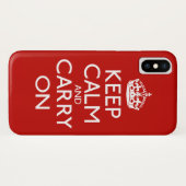 Ruhe bewahren und weiter fahren Case-Mate iPhone hülle (Rückseite (Horizontal))