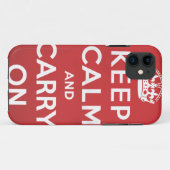 Ruhe bewahren und weiter fahren Case-Mate iPhone hülle (Rückseite (Horizontal))