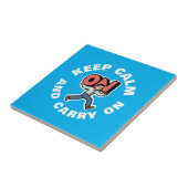 Ruhe bewahren und weiter fahren fliese (Seite)