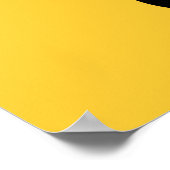 Ruhe bewahren und weiter fahren poster (Ecke)