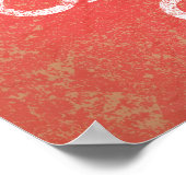 Ruhe bewahren und weiter fahren poster (Ecke)