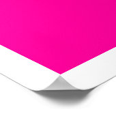 Ruhe bewahren und weiter fahren poster (Ecke)