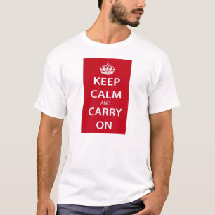 Ruhe bewahren und weiter fahren T-Shirt