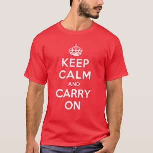 Ruhe bewahren und weiter fahren T-Shirt