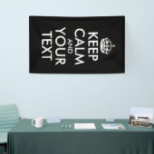 Ruhe bewahren und weitermachen - Ihre eigene Kraft Banner (Messeveranstaltung)