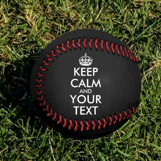 Ruhe bewahren und weitermachen - Ihre eigene Kraft Baseball