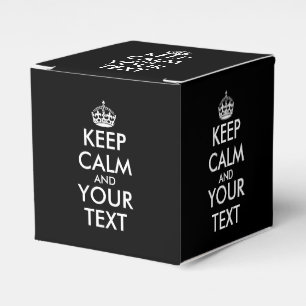 Ruhe bewahren und weitermachen - Ihre eigene Kraft Geschenkschachtel