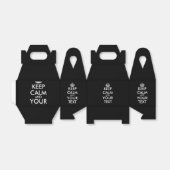 Ruhe bewahren und weitermachen - Ihre eigene Kraft Geschenkschachtel (Ungefaltet)