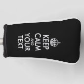 Ruhe bewahren und weitermachen - Ihre eigene Kraft Golf Headcover (Vorderseite)