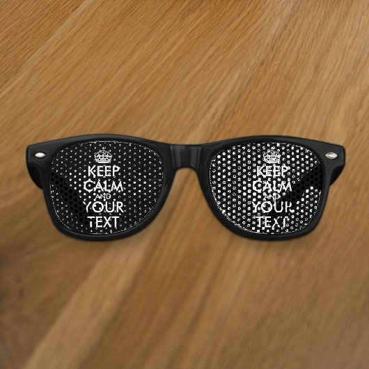 Ruhe bewahren und weitermachen - Ihre eigene Kraft Partybrille