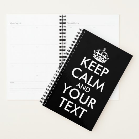 Ruhe bewahren und weitermachen - Ihre eigene Kraft Planer (Anzeige)