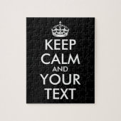 Ruhe bewahren und weitermachen - Ihre eigene Kraft Puzzle (Vertikal)