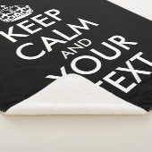 Ruhe bewahren und weitermachen - Ihre eigene Kraft Sherpadecke (3/4)