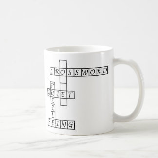 Ruhe-bitte - Kreuzworträtsel Kaffeetasse