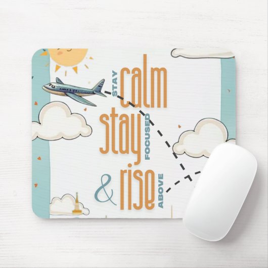 Ruhe bleibe, Fokus Bleibe und über den Themenberei Mousepad (Mit Mouse)