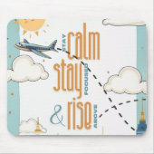 Ruhe bleibe, Fokus Bleibe und über den Themenberei Mousepad (Vorne)