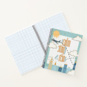 Ruhe bleibe, Fokus Bleibe und über den Themenberei Notizblock (Innenseite)