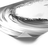 Ruhe bleibt, brechen Welle Erwachsenenfärbung Poster (Ecke)