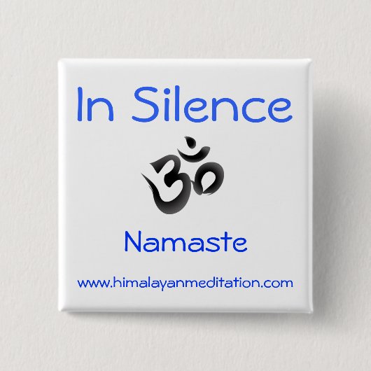 Ruhe Button (Vorderseite)