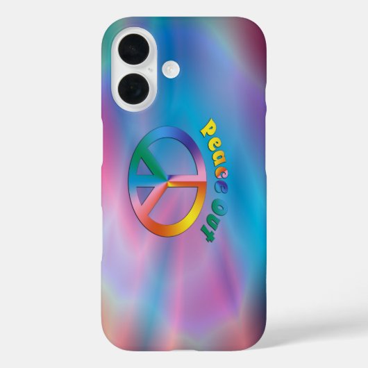 Ruhe! Case-Mate iPhone Hülle (Rückseite)