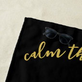 Ruhe Das Mini-Strandtuch Strandtuch (Beispiel)