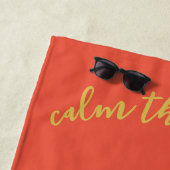 Ruhe Das Mini-Strandtuch Strandtuch (Beispiel)