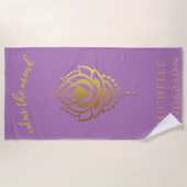 Ruhe Das Mini-Strandtuch Strandtuch (Vorderseite)