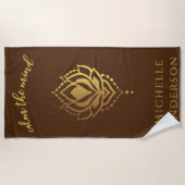 Ruhe Das Mini-Strandtuch Strandtuch (Vorderseite)