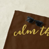 Ruhe Das Mini-Strandtuch Strandtuch (Beispiel)