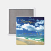 Ruhe ...das Wesen des Lebens Magnet (Vorderseite/Rückseite)