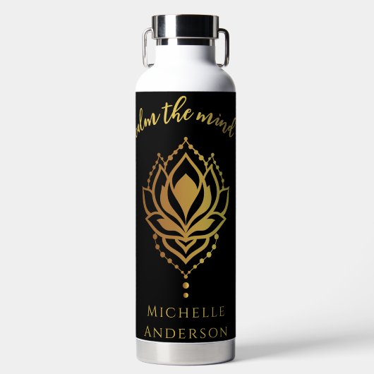 Ruhe der Mini-Wasserflasche Trinkflasche (Vorderseite)