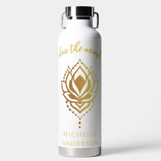 Ruhe der Mini-Wasserflasche Trinkflasche (Vorderseite)