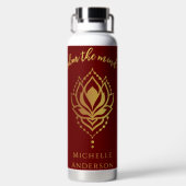 Ruhe der Mini-Wasserflasche Trinkflasche (Rückseite)