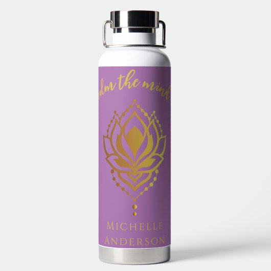 Ruhe der Mini-Wasserflasche Trinkflasche (Rückseite)