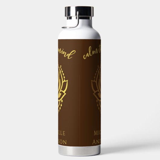 Ruhe der Mini-Wasserflasche Trinkflasche (Rechts)