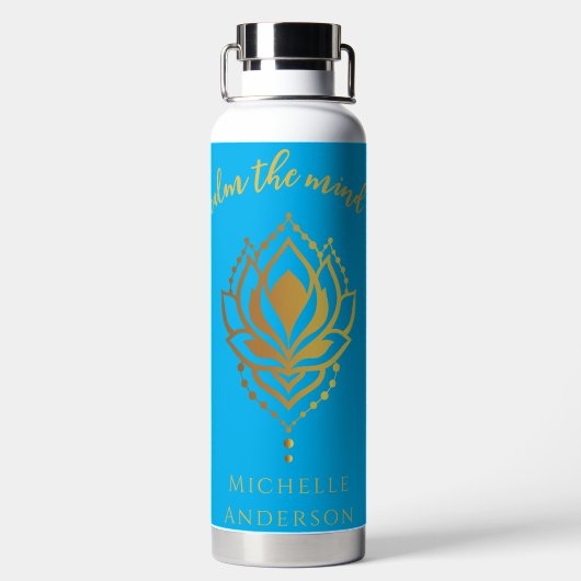 Ruhe der Mini-Wasserflasche Trinkflasche (Rückseite)