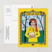 Ruhe der Postkarte (Vorne/Hinten)