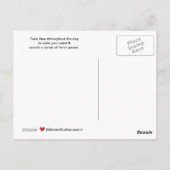 Ruhe der Postkarte (Rückseite)