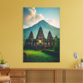 Ruhe des heiligen Tempels Leinwanddruck (Insitu (Wohnzimmer))