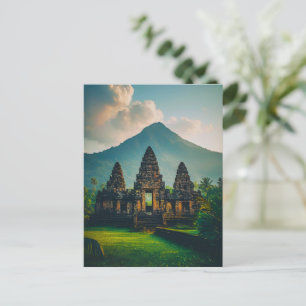 Ruhe des heiligen Tempels Postkarte