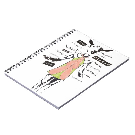 "Ruhe des Lamms" Notizbuch-Version 2 Notizblock (Linke Seite)