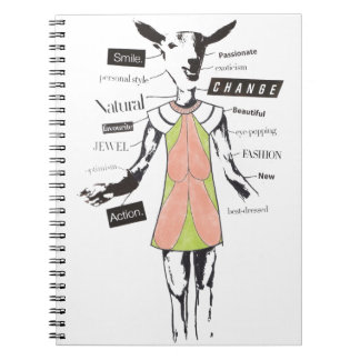 "Ruhe des Lamms" Notizbuch-Version 2 Notizblock
