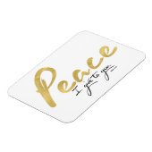 Ruhe, die ich dir gebe Art Print Magnet (Linke Seite)