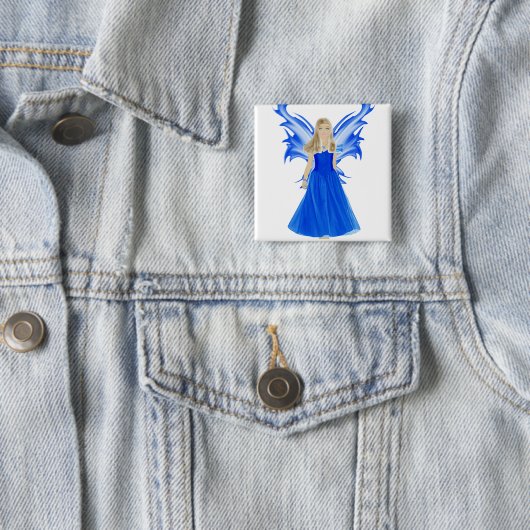 Ruhe-Engel Button (Beispiel)