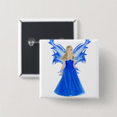 Ruhe-Engel Button (Vorne & Hinten)