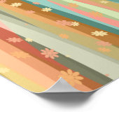 Ruhe Entspannende Blume Poster (Ecke)