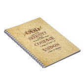 Ruhe-Gebet: Alte englische Antike, Stärke/Rec Notizblock (Rechte Seite)